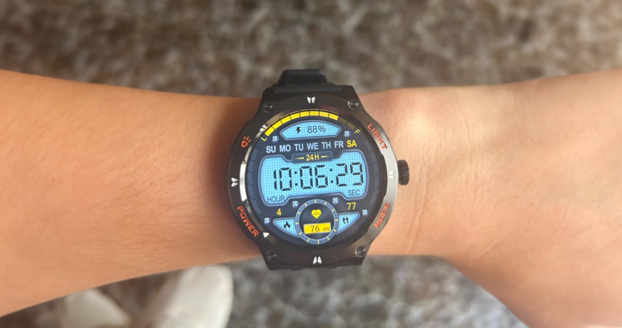 idomars KT76 Smartwatch Reseña